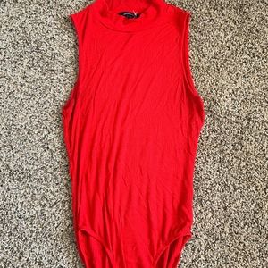 Red Bodysuit